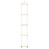 vidaXL Kid's Rope Ladder Solid Wood and PE 30x168 cm