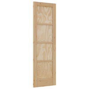 vidaXL Interior Door 61 x 198.5 cm Plywood Natural