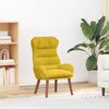 vidaXL Armchair Yellow 69 x 74 x 93 cm Velvet