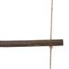 vidaXL Wall Decoration Ladder-Shaped 50x200 cm Natural Branch