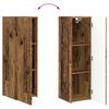 vidaXL TV Cabinet Set Wall-mounted 4 pcs Old Wood Engineered Wood