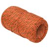 vidaXL Boat Rope Orange 2 mm 50 m Polypropylene
