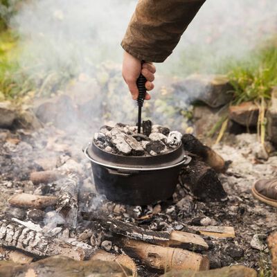 Esschert Design Seven Piece Campfire Cooking Set Black FF240