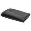 vidaXL Tarpaulin 650 g/m&sup2; 3.5x2.5 m Black