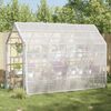 vidaXL Tarpaulin with Eyelets Transparent 3 x 3 m Polyethylene