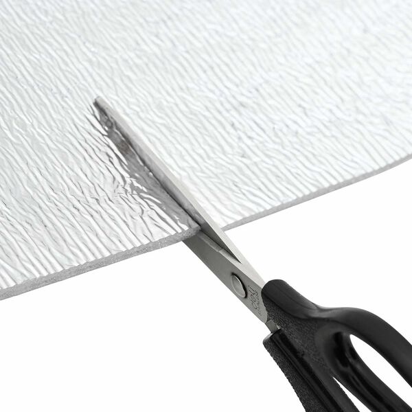 vidaXL Radiator Heat Reflector Silver 15 x 1 m Polyethylene