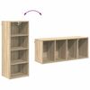 vidaXL Hanging Cabinet Sonoma Oak 40 x 29.5 x 100 cm Engineered Wood