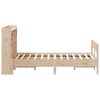 vidaXL Bookcase Bed without Mattress 160x200cm Solid Wood Pine