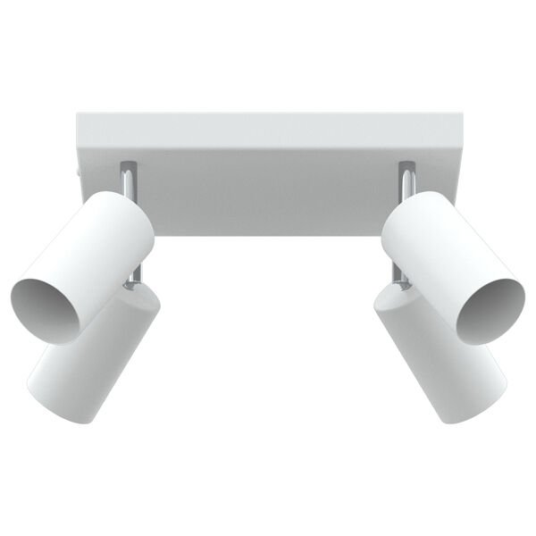 vidaXL Ceiling Spotlight White 26 x 26 x 16.5 cm Steel