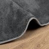 vidaXL Rug OVIEDO Short Pile Anthracite &Oslash; 280 cm