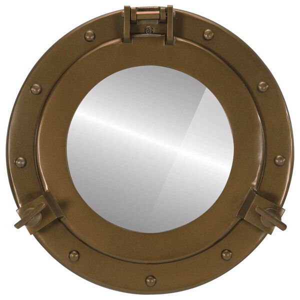 vidaXL Porthole Mirror Wall Hanging Ø30 cm Aluminium and Glass