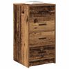 vidaXL Sideboard with Drawer Old wood 40 x 41 x 75 cm Engineered wood