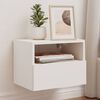 vidaXL TV Wall Cabinet White 40x30x30 cm Engineered Wood