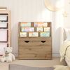 vidaXL Kids Bookshelf Artisan Oak 60 x 29.5 x 69 cm Engineered Wood