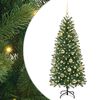 vidaXL Artificial Christmas Tree Green 150 cm PE and PVC