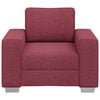 vidaXL Sofa Wine Red 100 x 77 x 82 cm Fabric