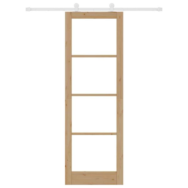 vidaXL Sliding Door ORKDAL Natural 78 x 232 cm
