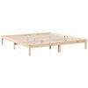 vidaXL Extra Long Bed Frame without Mattress 200x220 cm Solid Wood Pine