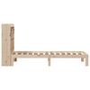vidaXL Bookcase Bed without Mattress 90x190cm Solid Wood Pine