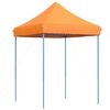 vidaXL Foldable Party Tent Pop-Up Orange 200x200x306 cm