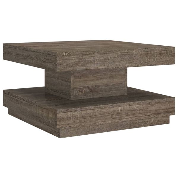 vidaXL Coffee Table Grey 60x60x35 cm MDF