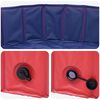 vidaXL Foldable Dog Swimming Pool Red and Blue 80 x 80 x 20 cm PVC