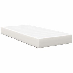 vidaXL Bed Mattress with Mattress Cream 90 x 190 cm Fabric