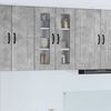 vidaXL Kitchen Cabinet Kalmar Concrete Grey 60 x 31 x 80 cm