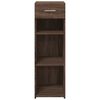 vidaXL Sideboard Brown Oak 30x42.5x93 cm Engineered Wood