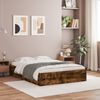vidaXL Bed Frame with Drawers without Mattress Smoked Oak 120x200 cm