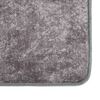 vidaXL Rug Washable 80x300 cm Grey Anti Slip