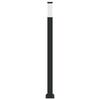 vidaXL Bollard Light 110 cm Black IP44