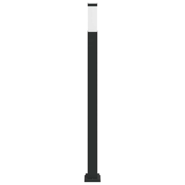 vidaXL Bollard Light 110 cm Black IP44