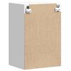 vidaXL Kitchen Wall Cabinet Lucca White Engineered Wood