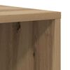 vidaXL TV Cabinet Set Wall-mounted 2 pcs Artisan Oak 107 x 35 x 37 cm