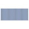 vidaXL Retractable Awning Blue and White 350 x 250 cm