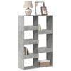 vidaXL Bookcase Concrete Grey 100x33x155.5 cm Engineered Wood