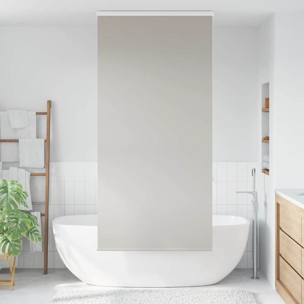 vidaXL Shower Roller Blind with Cassette 90x240 cm Fabric Width 86 cm