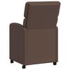 vidaXL Dining Chairs 2 pcs Brown 58 x 65 x 98 cm Faux leather