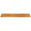 vidaXL Table Top Live Edge 100x20x3.8 cm Solid Wood Mango