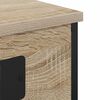 vidaXL Bedside Cabinet with Shelf 2 pcs Sonoma Oak 41 x 31 x 76 cm