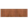 vidaXL Rug Rectangular Brown 60x200 cm Bamboo