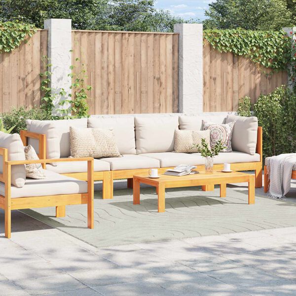 vidaXL Area Rugs Square PALMERAS Green 240 x 240 cm Polyester