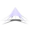 vidaXL Garden Gazebo | White | Oxford fabric | Large | Foldable | Hexagonal