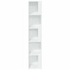 vidaXL Corner Cabinet White 33x33x164.5 cm Engineered Wood