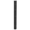 vidaXL Weed Membrane Black 1x200 m PP