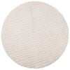 vidaXL Area Rugs Round Beige &Oslash; 120 CM