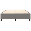 vidaXL Box Spring Bed Frame Dark Grey Double Fabric (UK/IE/FI/NO only)