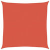 vidaXL Sunshade Sail 160 g/m&sup2; Terracotta 6x6 m HDPE