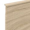 vidaXL Headboard with Headboard Sonoma Oak 75 cm Engineered Wood